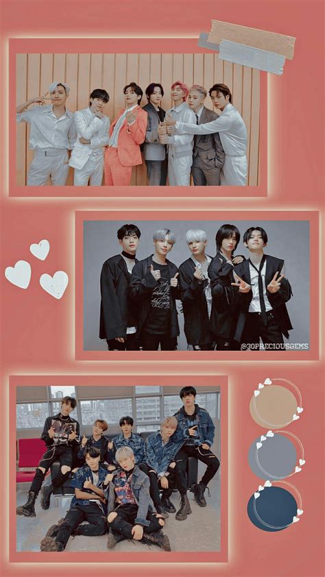 Bts Txt Enhypen Wallpaper In 2021 Txt Photo Editing Wallpaper