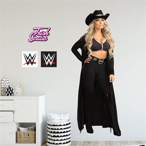 WWE Trish Stratus Wrestler Decal Bonus Wall Sticker Set - Etsy