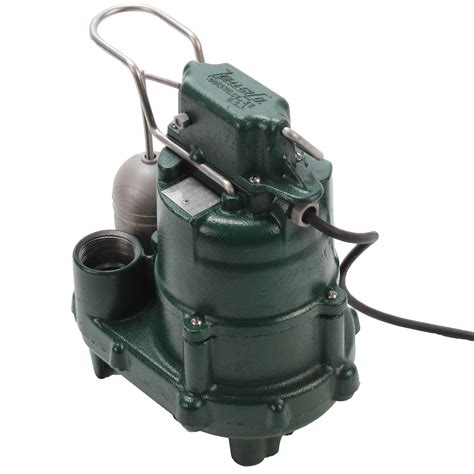 Zoeller Hp Volt Cast Iron Submersible Sump Pump In Off