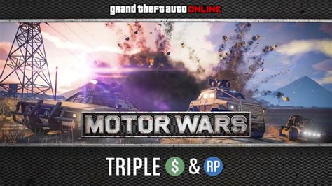 This Week In GTA Online Triple Rewards In Motor Wars Double GTA RP