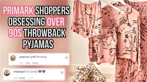 Primark Shoppers Obsessing Over 90s Throwback Pyjamas Liverpool Echo