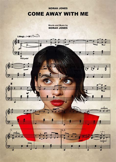 Norah Jones Poster Picture Metal Print Paint By Bo Kev Displate