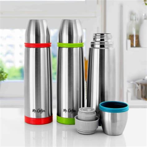 Mr Coffee Altona 3 Piece 27 Ounce Stainless Steel Thermal Travel