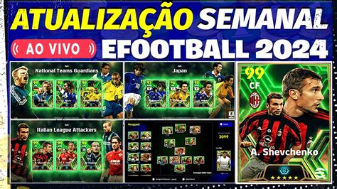 ATUALIZAÇÃO SEMANAL SHEVCHENKO 102 OVERALL EFOOTBALL 2024 PS5