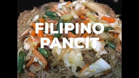 Filipino Pancit Recipe Youtube