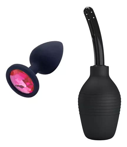 Plug Anal Dilatador Ano Ducha Anal Enema Limpiador Juguete Cuotas