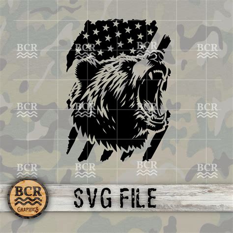 Grizzly Bear Svg Grizzly Svg Bear Svg Grizzly Bear Digital Download