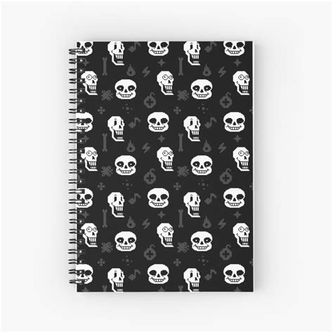 Undertale Spiral Notebook By Comicpaps Redbubble