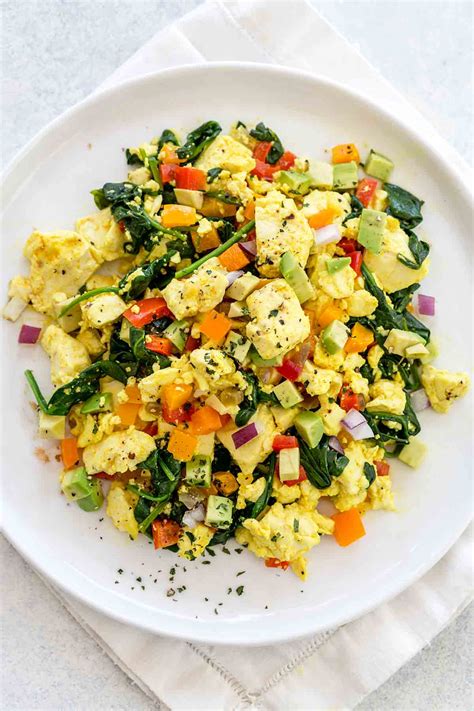 Tofu Scramble Recipe Jessica Gavin