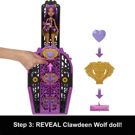 Monster High Skulltimate Secrets Monster Mysteries Puppe Clawdeen Wolf