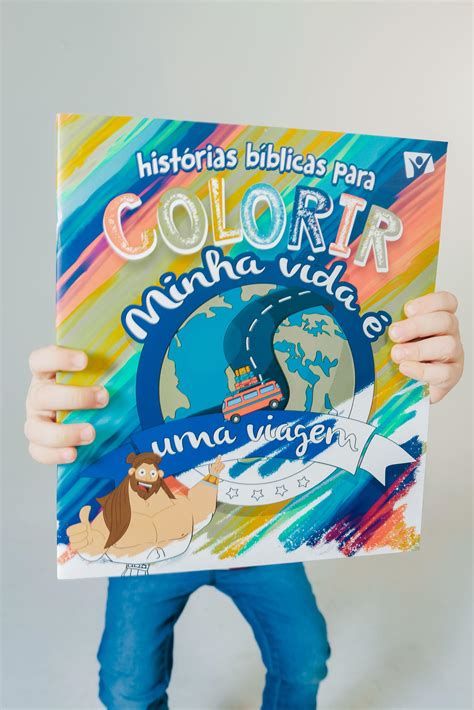 Comprar Livro Histórias Bíblicas Para Colorir do Minha Vida é Uma