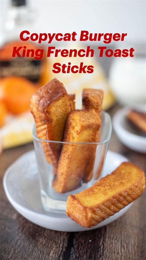 Copycat Burger King French Toast Sticks: An immersive guide by CopyKat