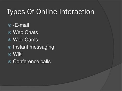 Ppt Online Interaction Powerpoint Presentation Free Download Id