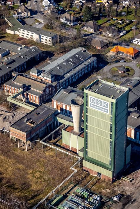 Luftbild Gelsenkirchen Teilabri Bergwerk Lippe Zeche Westerholt Im