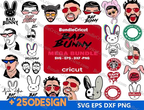 Bad Bunny Svg Bad Bunny Un Verano Sin Ti Svg Bad Bunny Christmas Svg