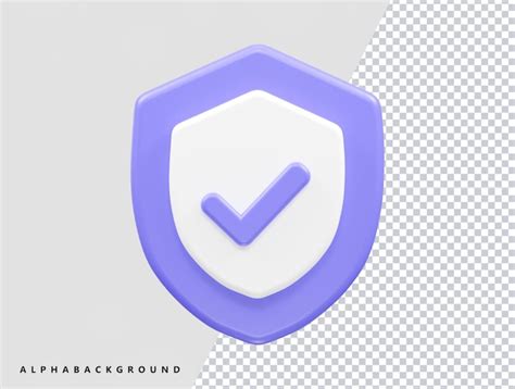 Premium Psd Verified Icon D Rendering Vector Illustration