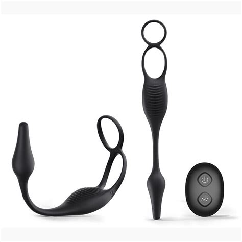 Penis Vibrator Erotik Penisring mit Analplug Sex Spielzeug für Paare Extrem Sex eBay
