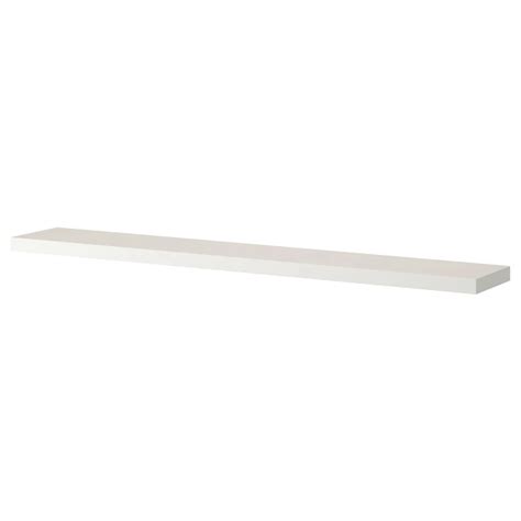 Полка настенная без ножки - IKEA LACK/ЛАКК ИКЕА, 190x26 см, белый за ...