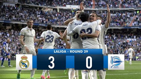 Real Madrid 3 0 Deportivo Alavés Hd 1080i Full Match Highlights 04 04