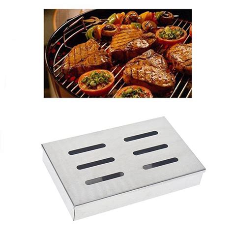 Hout Chips Bbq Roker Doos Voor Indoor Outdoor Hout Grandado