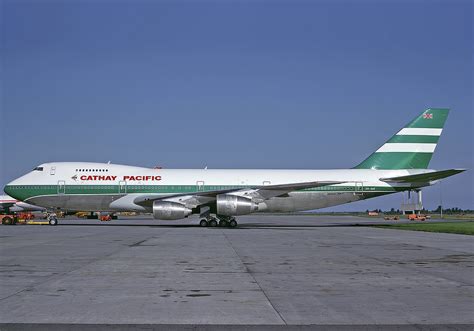 Cathay Pacific Boeing 747 267B VR HIE Location YVR Vanc Flickr