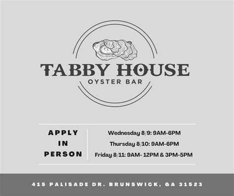 Tabby House Oyster Bar Brunswick Ga