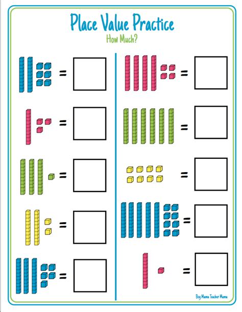 Place Value Activities For First Grade