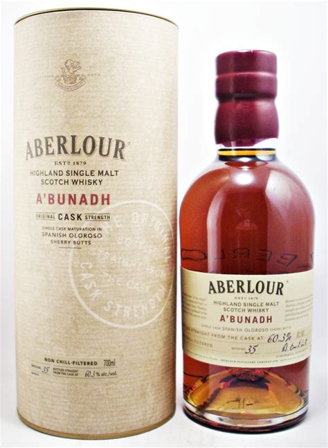 Whisky merchants: Aberlour A' Bundah Scotch Whisky