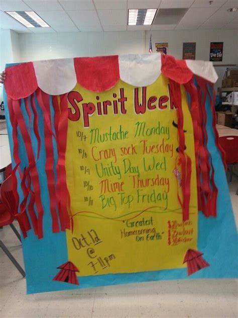 Themed Spirit Week Posters 1000 Homecoming Spirit Spirit Week