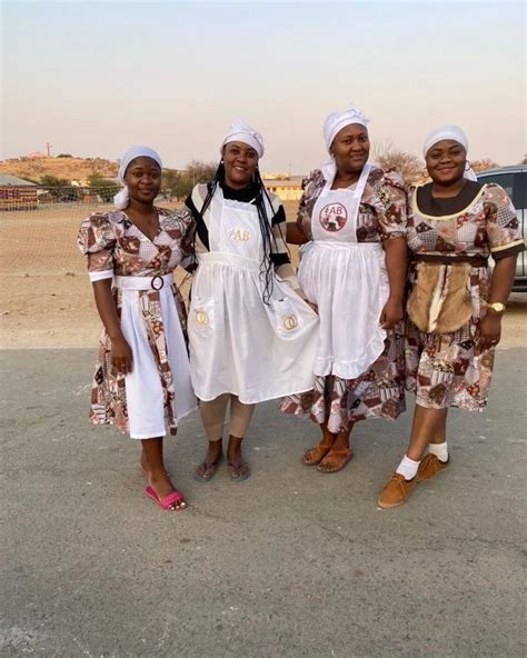 Traditional Damara Nama Attires Cultural Heritage Of Namibia