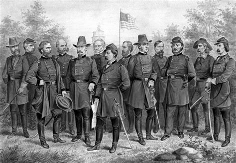 Generals Of The Civil War South Union Civil War Generals