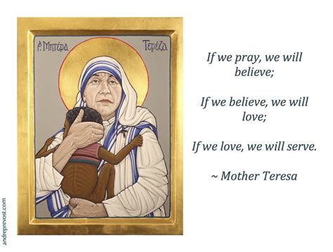 ANDRE J. PREVOST - Mother Teresa Icon