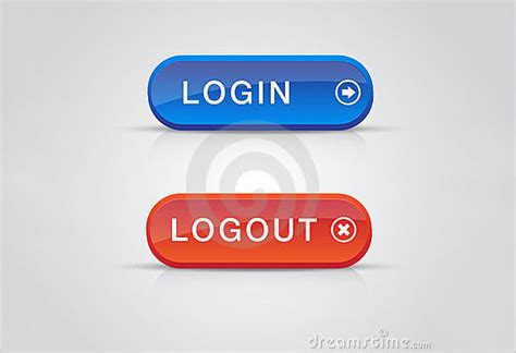 15 Login And Logout Buttons Free Psd Eps Vector Format Download