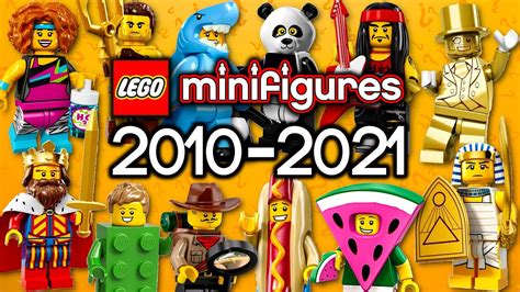 Every Lego Collectable Minifigure Series Ever Made 2010 2021 Cmf