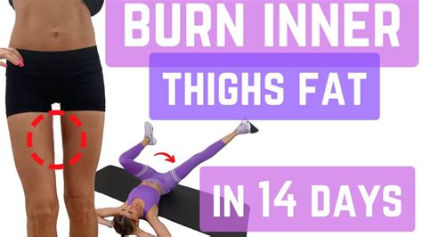 15 Minute Inner Thigh Fat Burn Quick And Effective Exercises Youtube