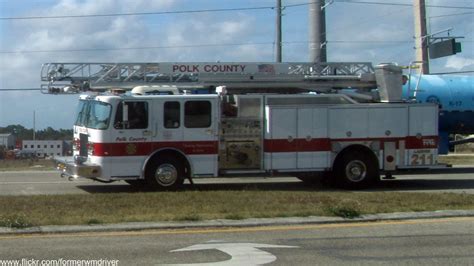 Polk County Fire Rescue Ladder A Photo On Flickriver