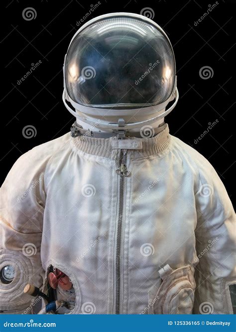 Cosmonauta O Astronauta O Traje Y Casco Soviéticos Del Astronauta En