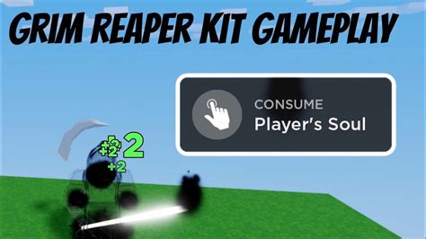 Grim Reaper Kit Gameplay Roblox Bedwars YouTube