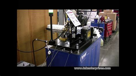 High Speed Wire Tie Production System Novo Precsion Youtube