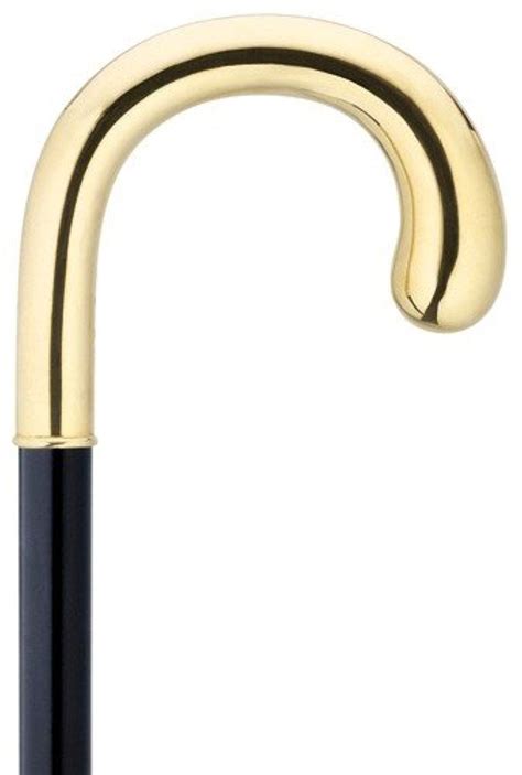 Mens 14k Bulb Nose Crook Handle Walking Stick Awesome Products