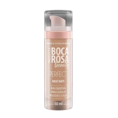 Base Matte Hd Boca Rosa Beauty By Payot Maquiagem Boca Rosa Shopee