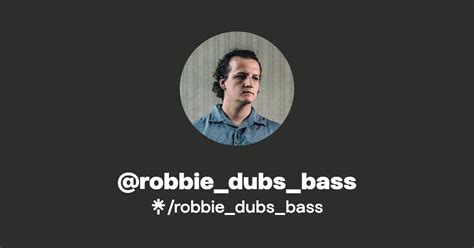 Robbie Dubs Bass Listen On Spotify Linktree