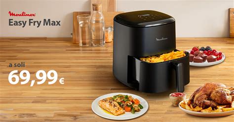 Moulinex Promo Black Friday La Friggitrice Ad Aria Easy Fry Max Tua A