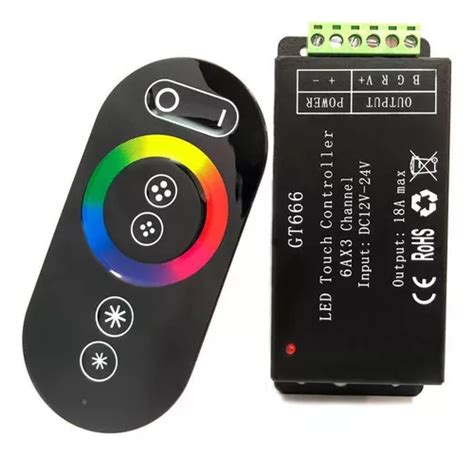 Controle Comando Touch Para Refletores Led Rgb Sem Fio V Frete Gr Tis