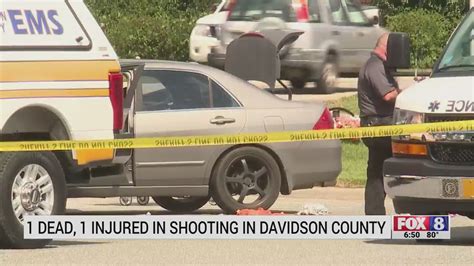 Man Killed Woman In Er After Shooting Davidson County Sheriff Says