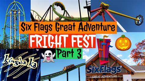 Six Flags Great Adventure Fright Fest Part 3 Youtube