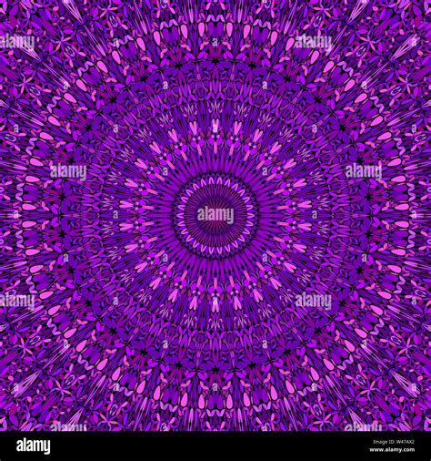 Abstract Floral Mandala Background Design Circular Vector Geometry