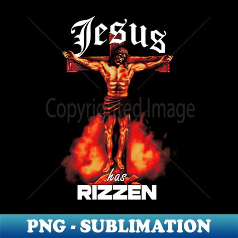 Jesus Has Rizzen Meme Buff Jesus Funny Graphic Design Aest Inspire
