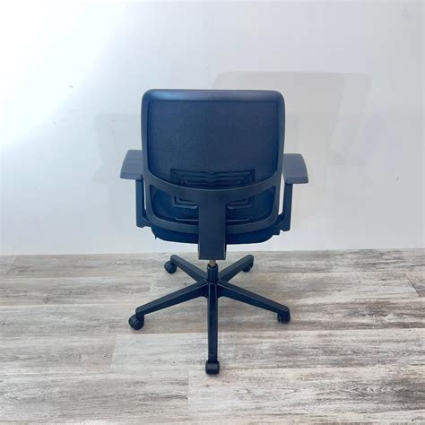 Used Haworth Lively Mesh Office Chair Lumbar Support Fully Adjustable