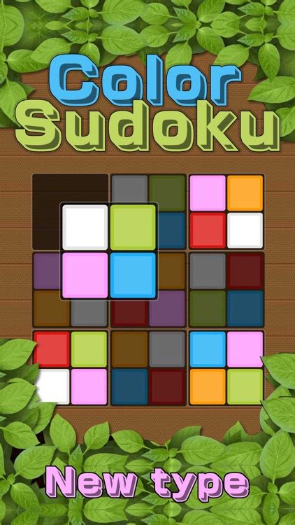 Color Sudoku Puzzle Game By Haitao Jia